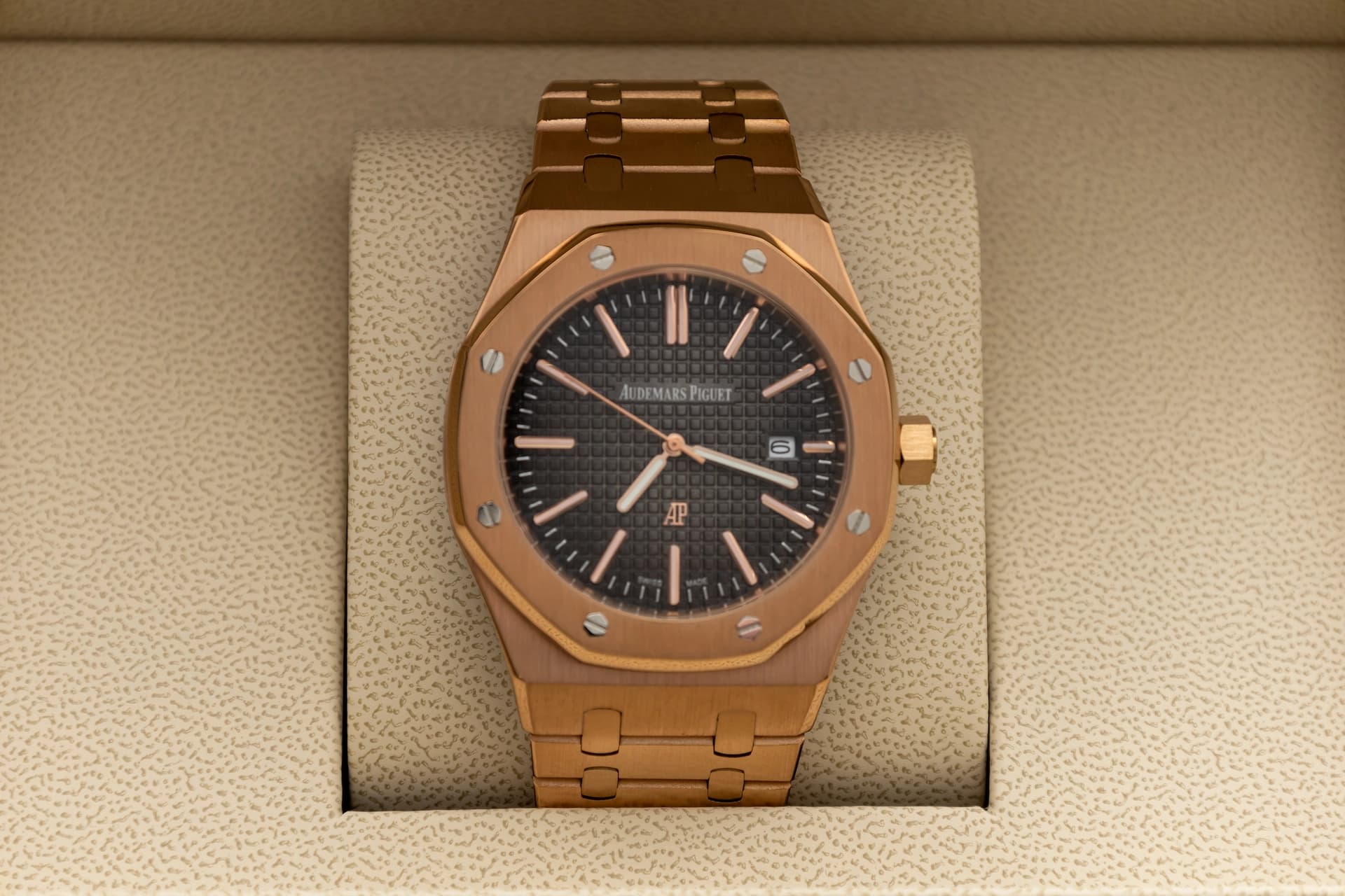 Audemars Piguet Royal Oak Rose Gold - Onyx Black Edition